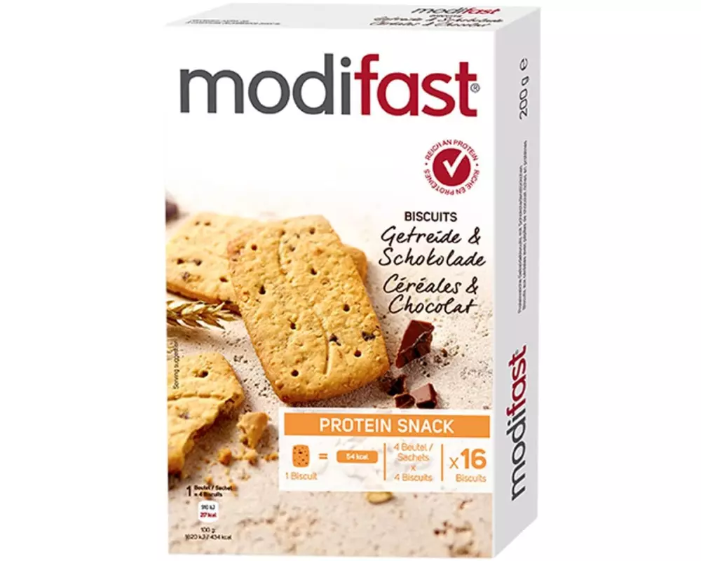 Modifast Biscuit Getreide & Schokolade 4 Beutel à 4 Biscuits