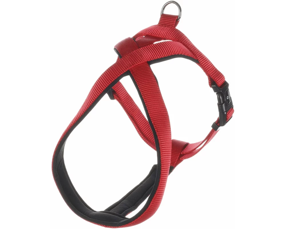 Flamingo Geschirr Nylon Abbi rot XXS