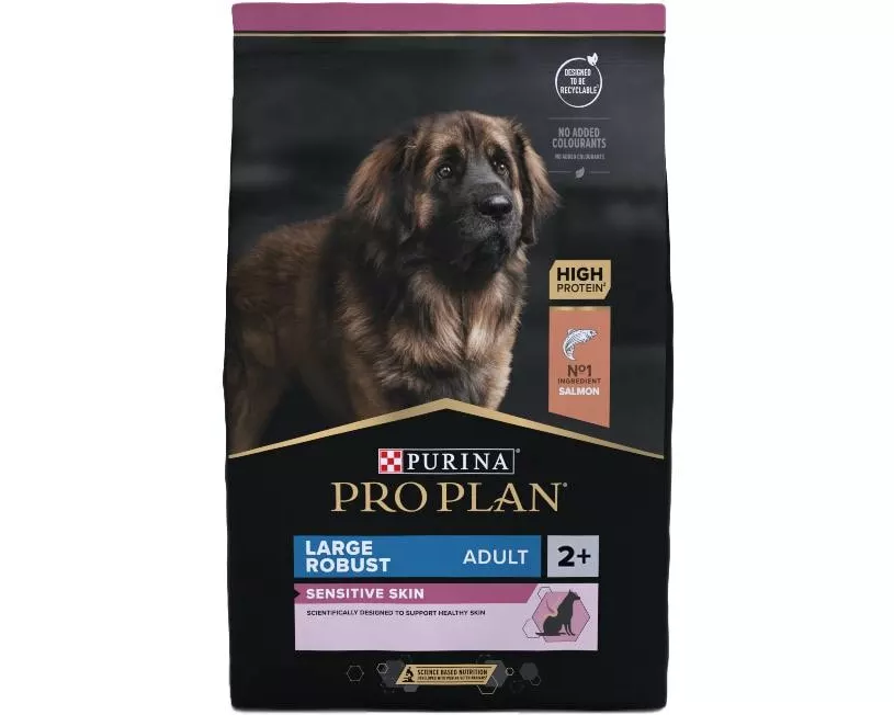 Purina Pro Plan Trockenfutter L Robust Adult Sensitive Skin Lachs, 14 kg