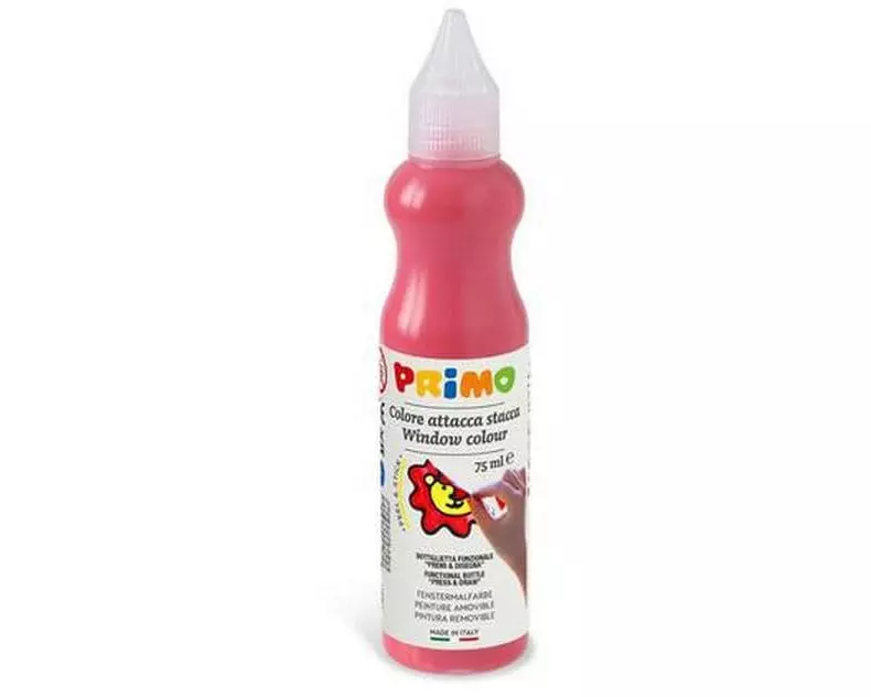 Primo Fenstermalfarbe 75 ml, Karminrot