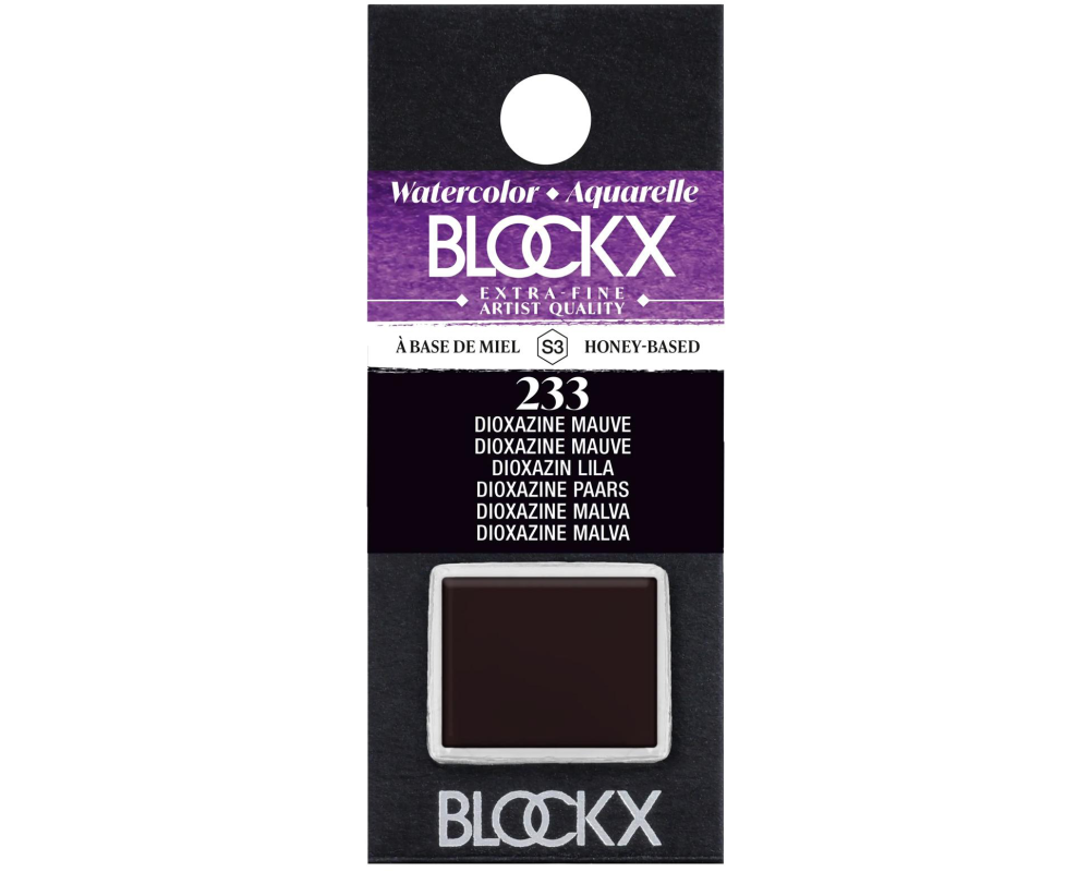 BLOCKX Aquarellfarbe 1.5ml 41233BXC dioxazin lila
