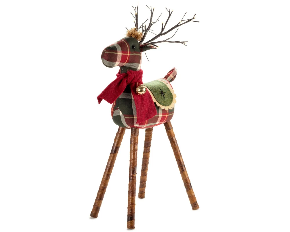 STT LED-Figur Rentier Jeffrey, 16 LED, 70 cm