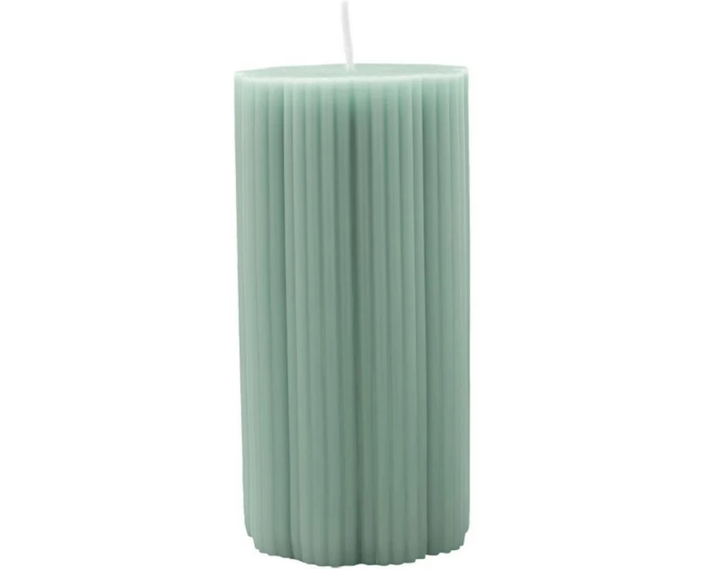 Villeroy & Boch Fleur Stumpenkerzen 1 Stück, 15 cm, Grün