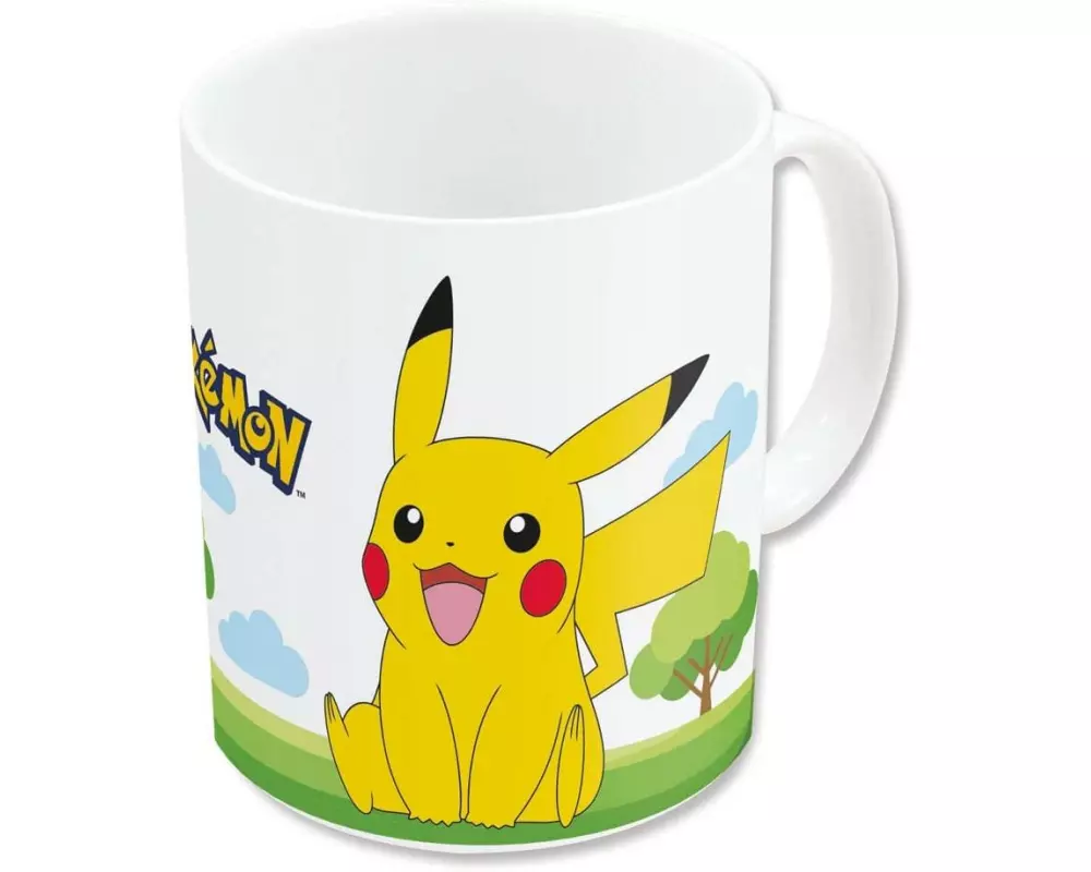 Stor Universaltasse Pokémon Pikachu 325 ml, 1 Stück, Schwarz/Gelb