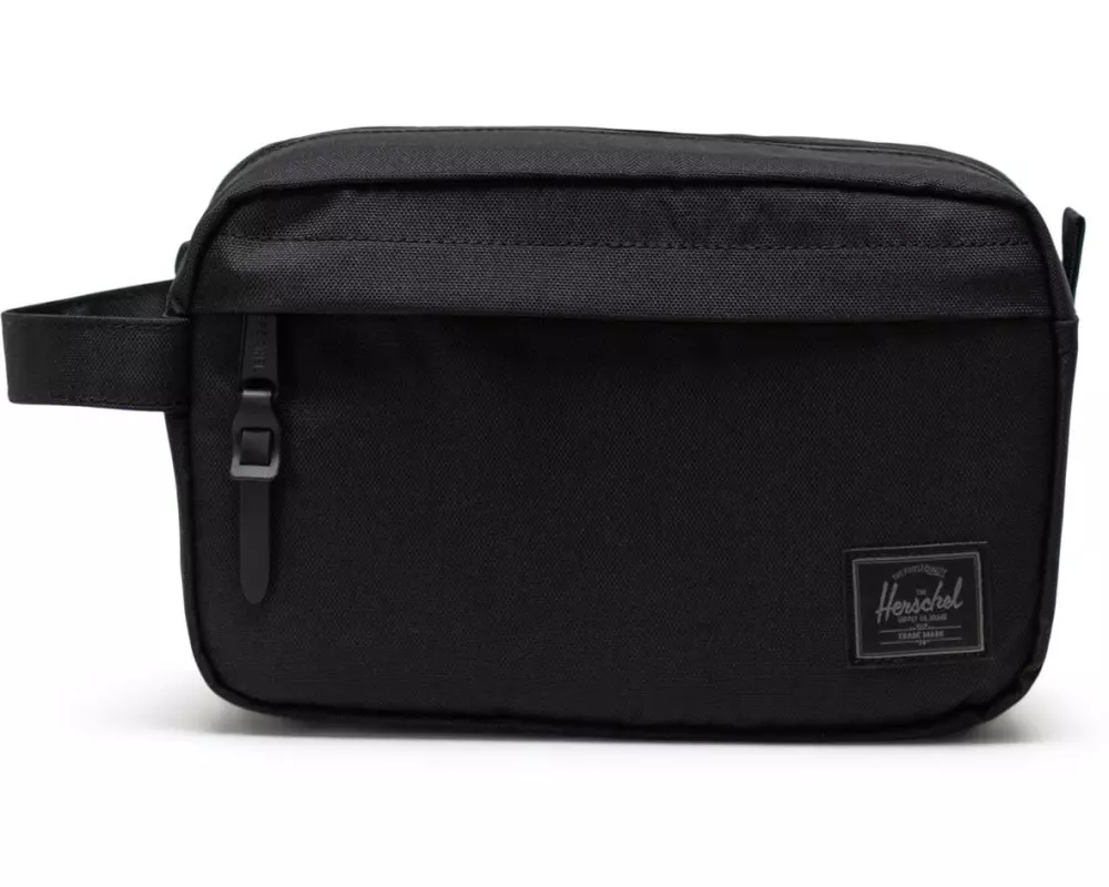 Herschel Necessaire Chapter Travel Kit - Black Tonal