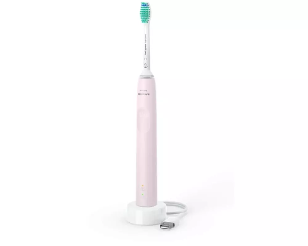 Philips Schallzahnbürste Sonicare 3100-Serie HX3671/11 Rosa