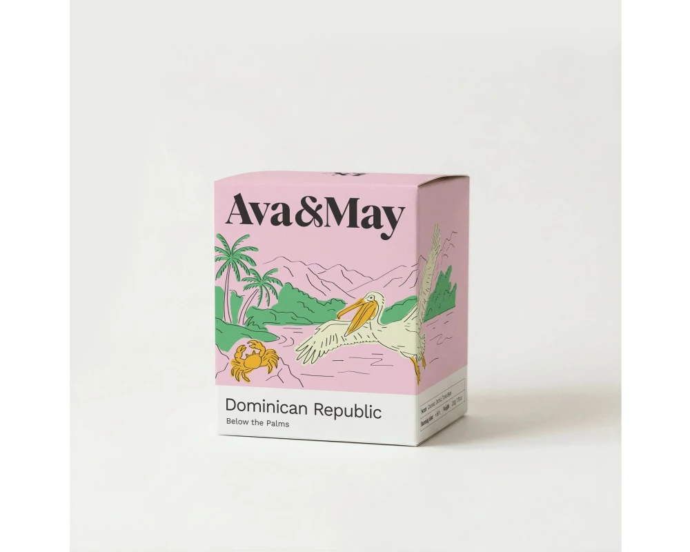 AVA & MAY Duftkerze Dominikanische Republik 220 g