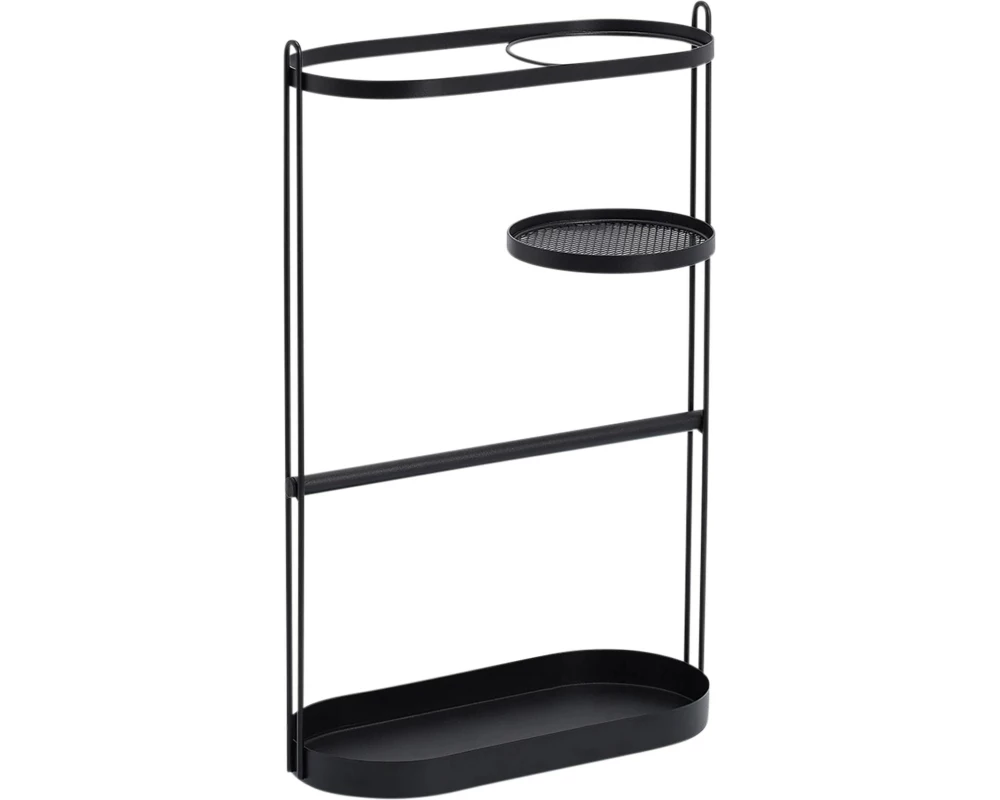 Zeller Present Schirmständer 35.8 x 16 x 57.2 cm, Schwarz