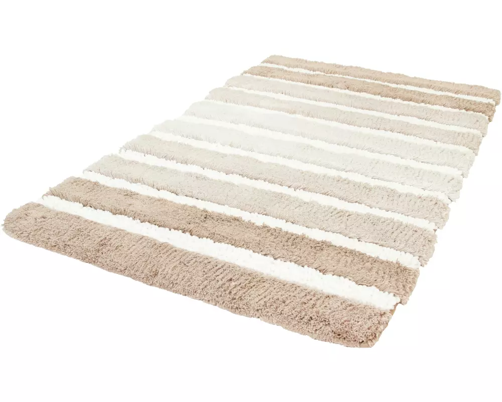 Kleine Wolke Badteppich Phoenix 60 x 100 cm, Taupe