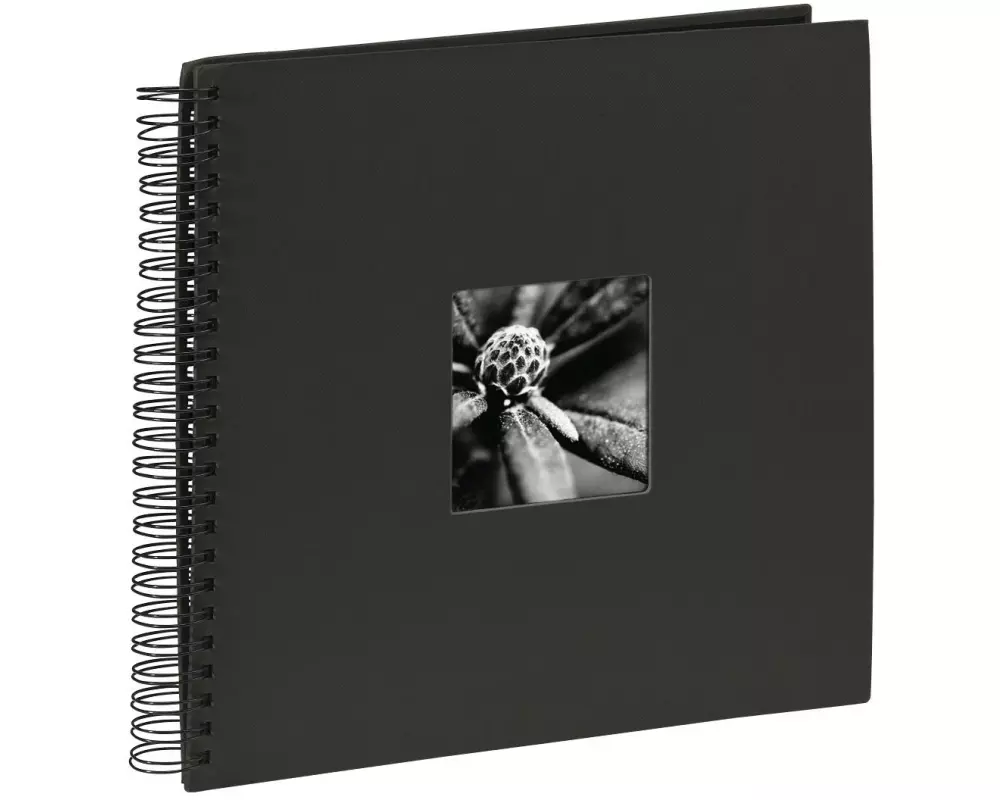 Hama Fotoalbum Fine Art 36 x 32 cm Schwarz, 50 schwarze Seiten
