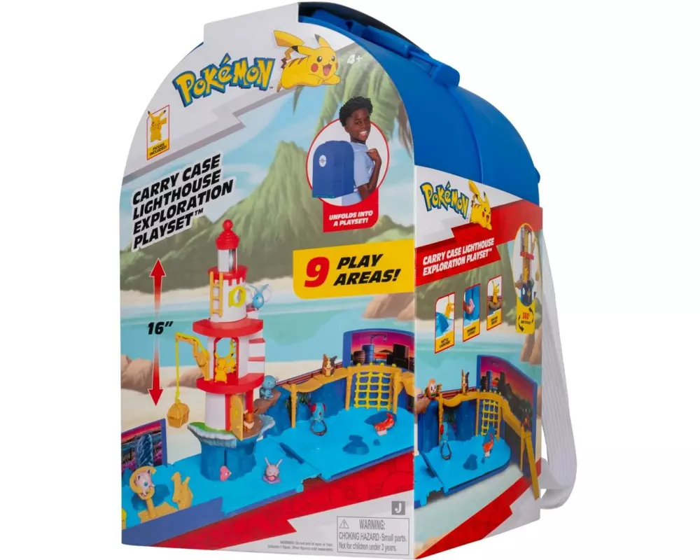 Jazwares Pokémon Carry Case Lighthouse