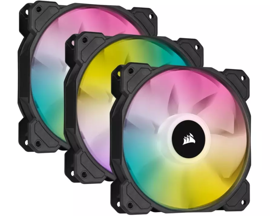 Corsair PC-Lüfter iCUE SP120 RGB ELITE Performance PWM 3-Pack