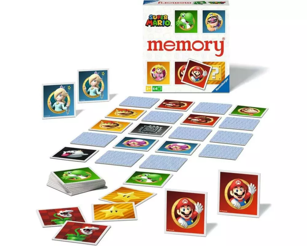 Ravensburger Super Mario memory mit 64 Bildkarten