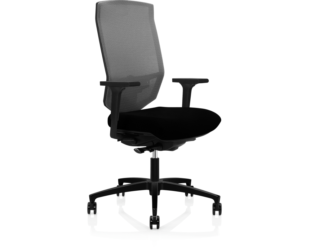 ZÜCO Bürodrehstuhl Forma 0573 488.77 grau/schwarz