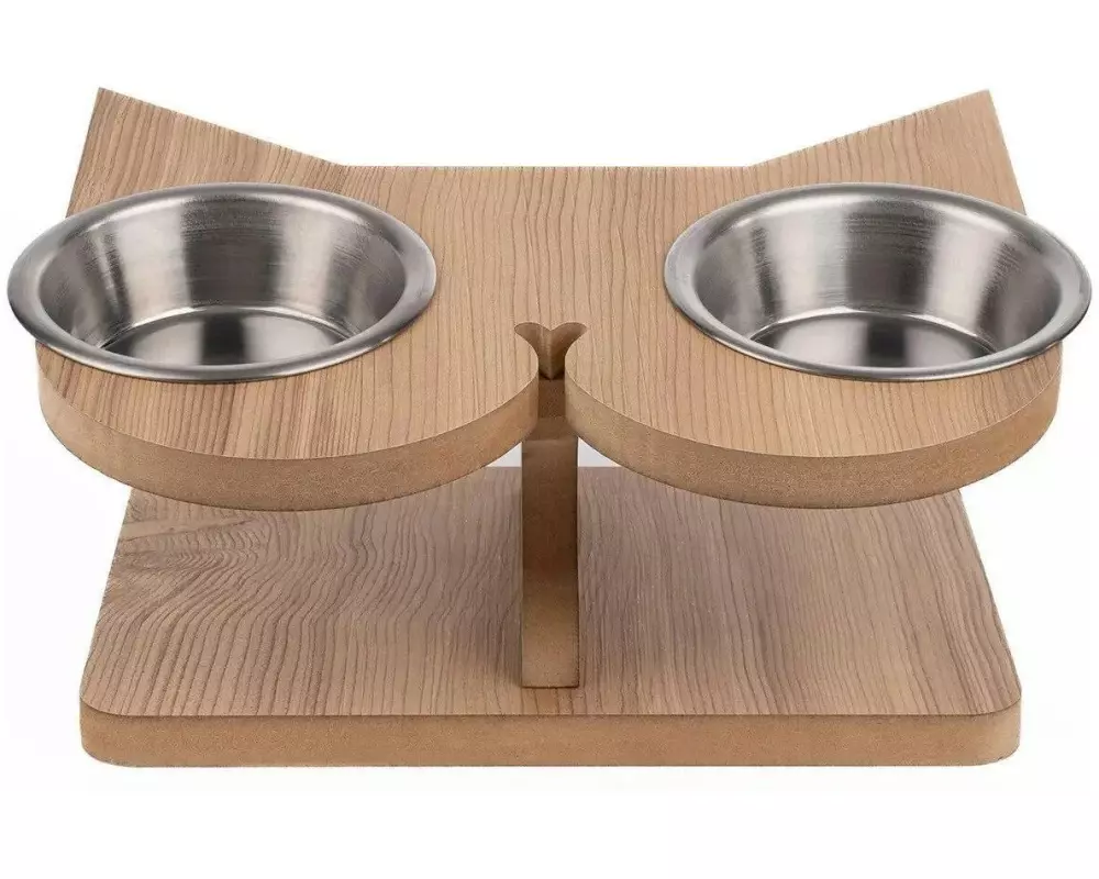 Paws & Whiskers Futterbar mit Näpfe Apvm2