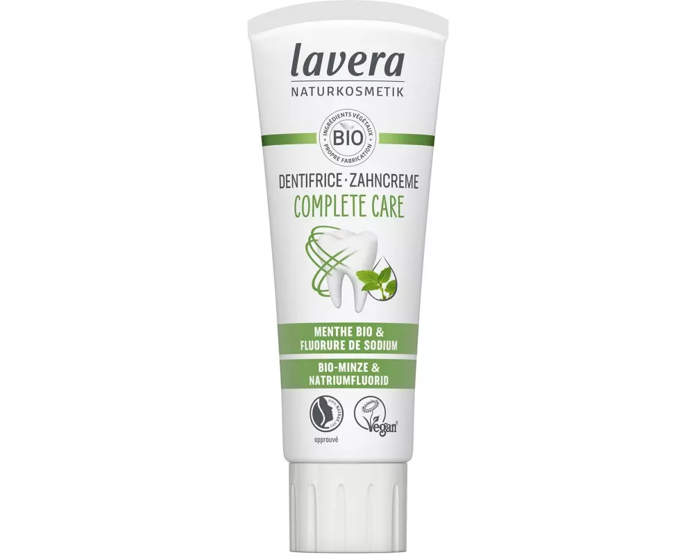 Lavera Zahncreme Complete Care mit Fluorid 75 ml