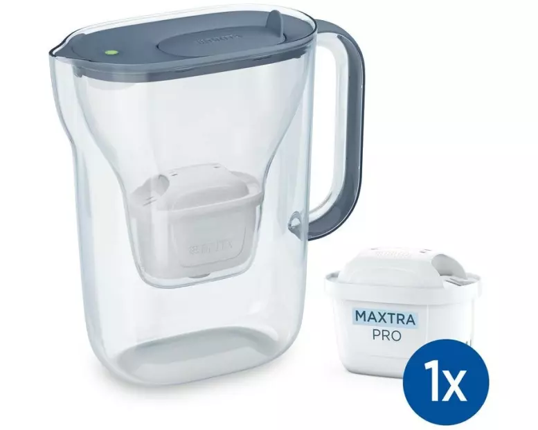 BRITA Wasserfilter Style Essential inkl. 1 Maxtra Pro Blaugrau