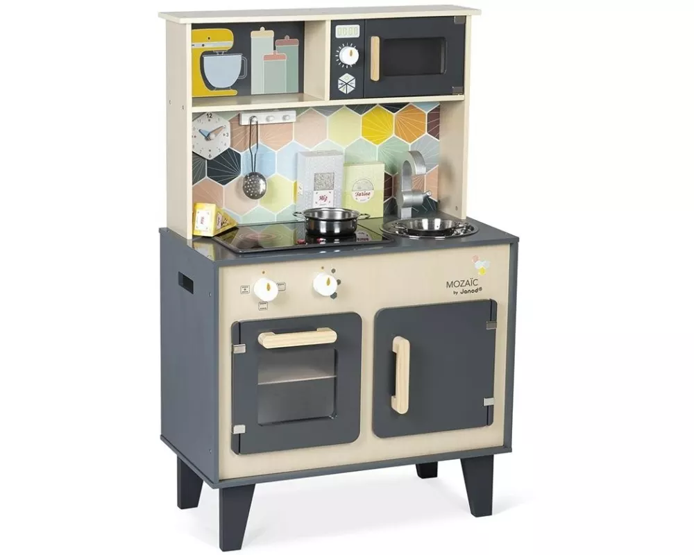 Janod Spielküche Mozaïc Big Cooker Holz