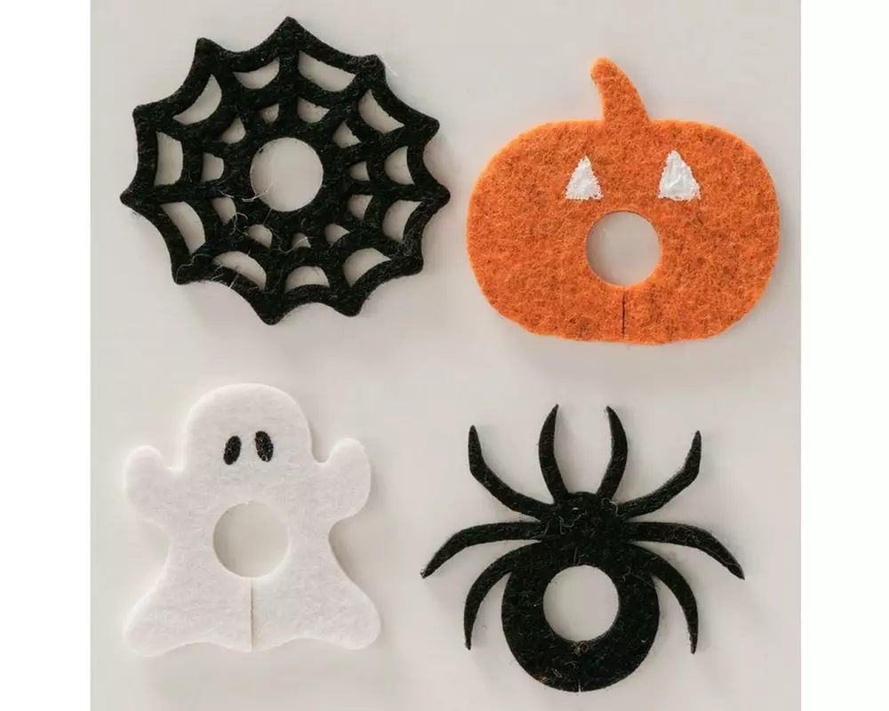 Boltze Glasmarkierer Spooky 4-teiliges Set