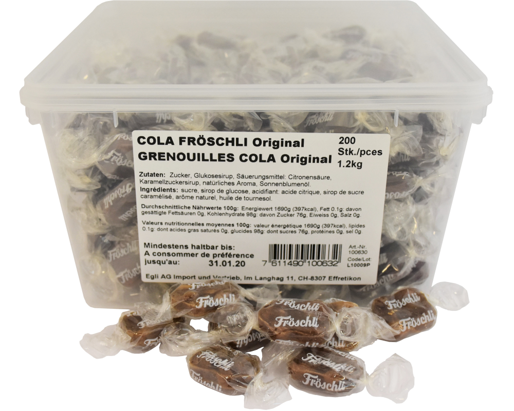 COCA COLA Fröschli 8017 200 Stück à 6g