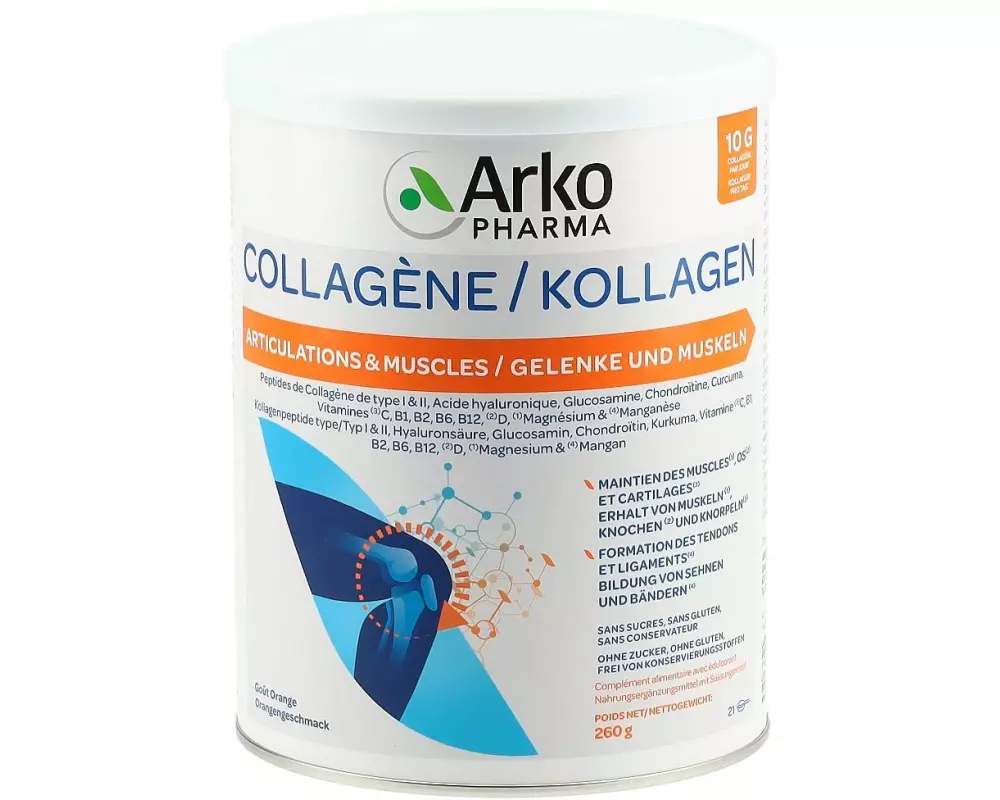 Arkopharma Kollagen Pulver Gelenke und Muskeln 260 g