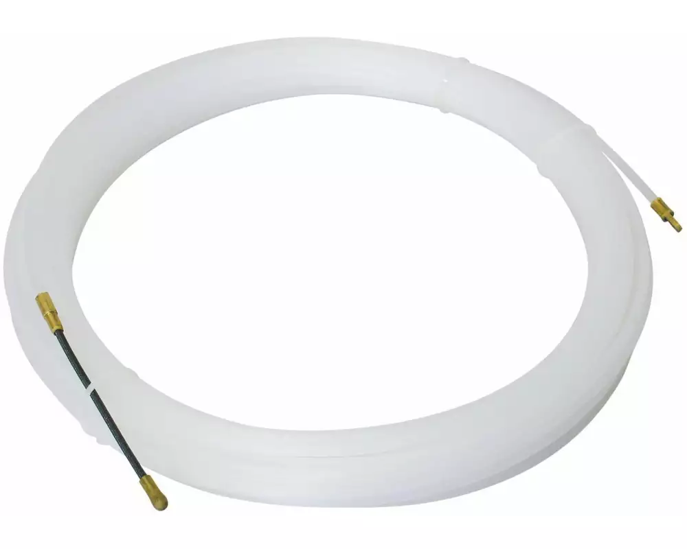 STEFFEN Kabeleinzug 10 m 4 mm Einzugsband mit Suchfeder