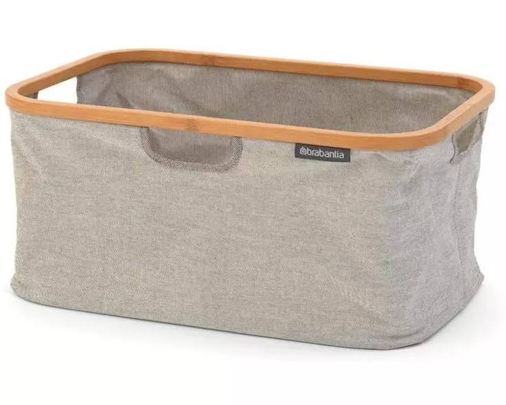 Brabantia Wäschekorb Linn Grau, 40 l