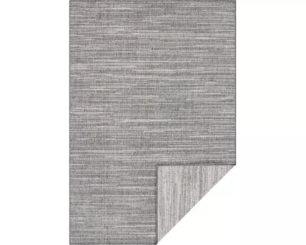 Elle Decoration Teppich Melange 160 x 230 cm, Silver