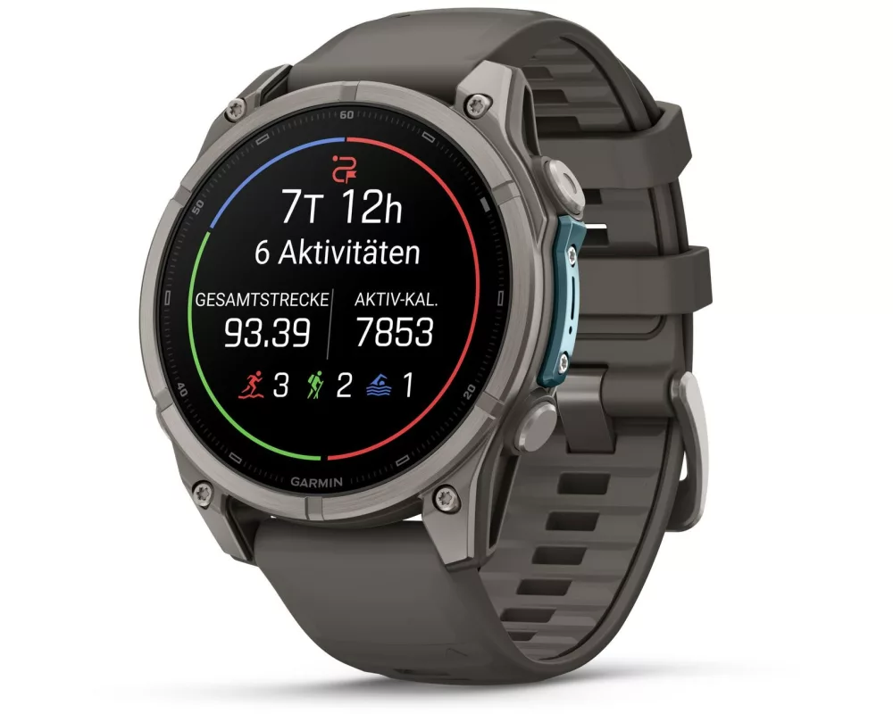 GARMIN Fenix 9 47 mm, Kieselgrau