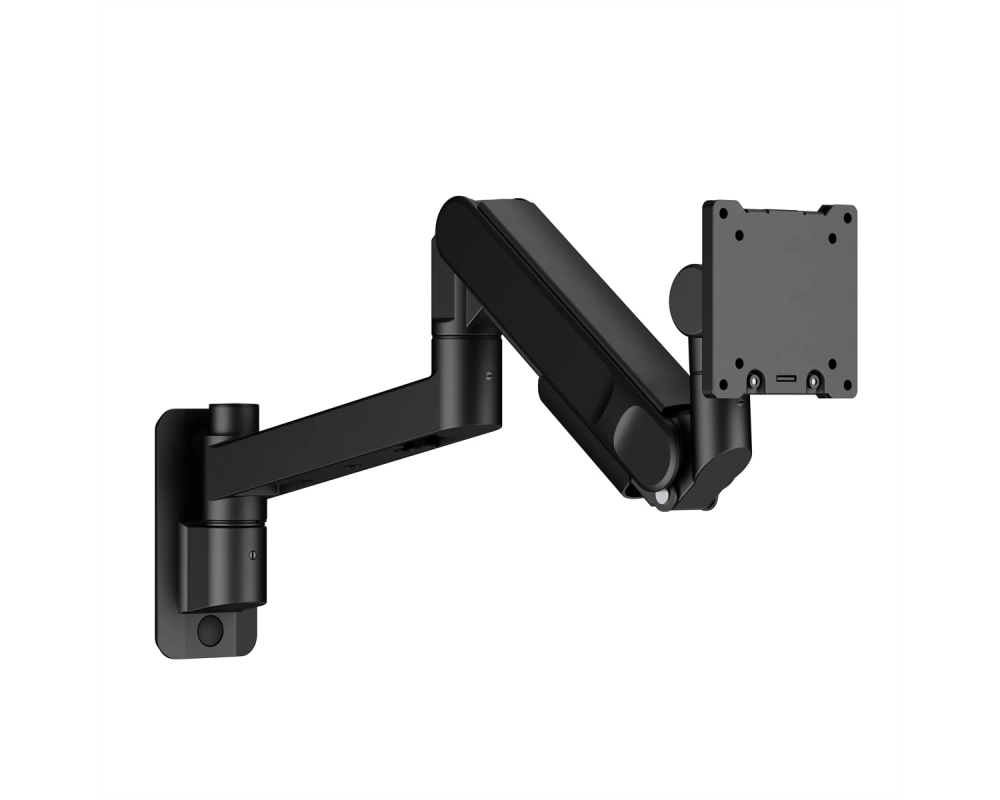 ROLINE LCD-Monitorhalterung mit Gasfeder, Wandmontage, hochbelastbar bis 27kg, <144,78cm (57")