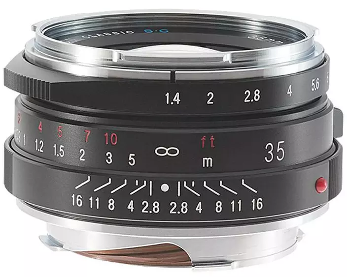 Voigtländer Festbrennweite Nokton 35mm F/1.4 MC VM II Schwarz – Leica M