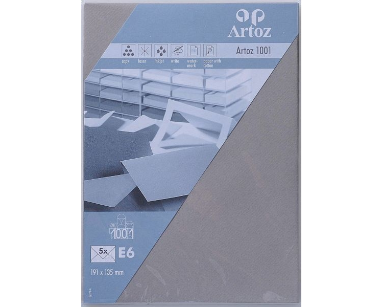 ARTOZ Couverts 1001 E6 107374182 100g, graphit 5 Stück