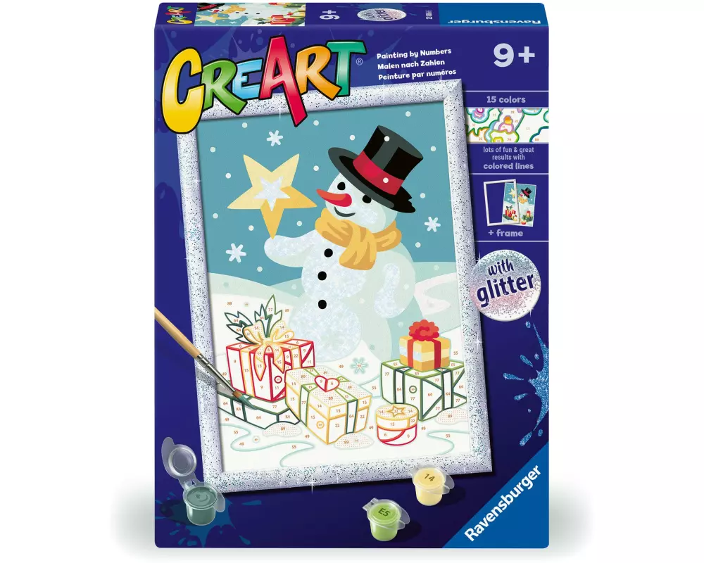 Ravensburger Malen nach Zahlen CreArt: Spectacular Snowman