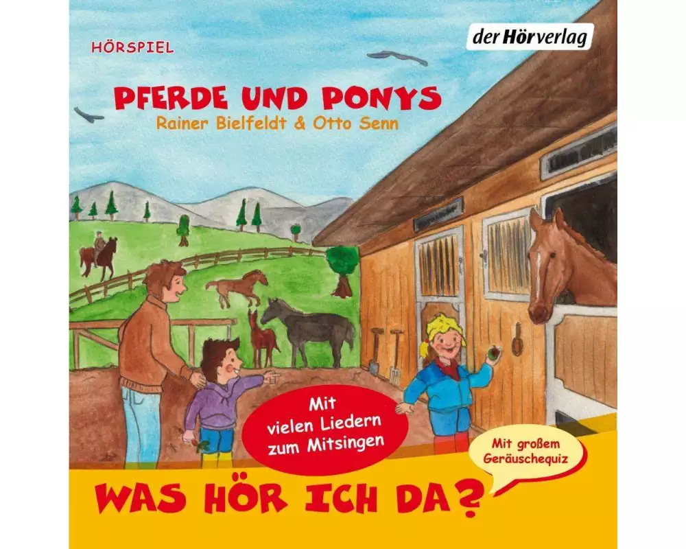 Was hör ich da? Pferde und Ponys