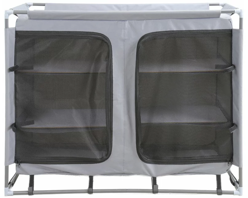 CONTINI Campingschrank 102x47x82cm anthrazit