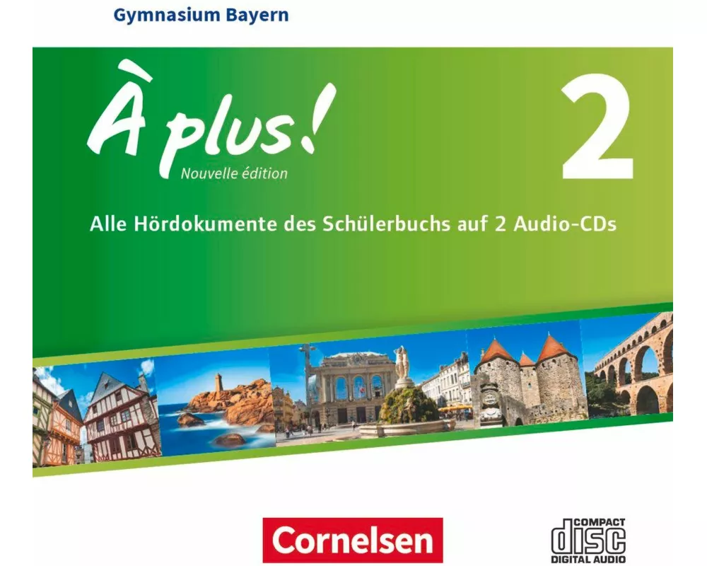 À plus !, Nouvelle édition - Bayern, Band 2, Audio-CDs