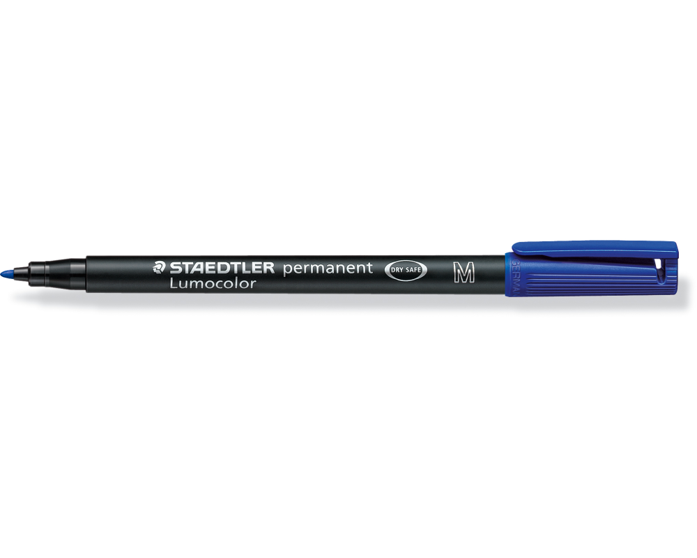 STAEDTLER Lumocolor permanent M 317-3 blau
