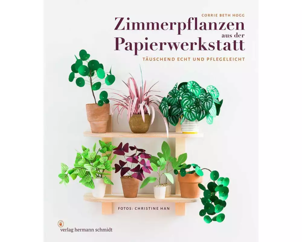 Zimmerpflanzen aus der Papierwerkstatt