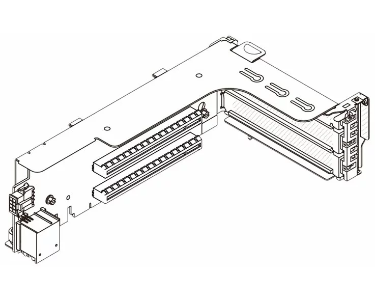 Lenovo ThinkSystem V3 2U E/x16/x16 PCIe G4 Riser 1/2 Option Kit