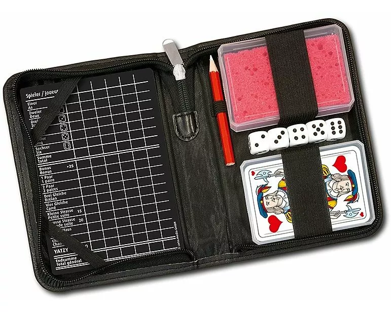 Yatzy/Piquet Etui F-CH