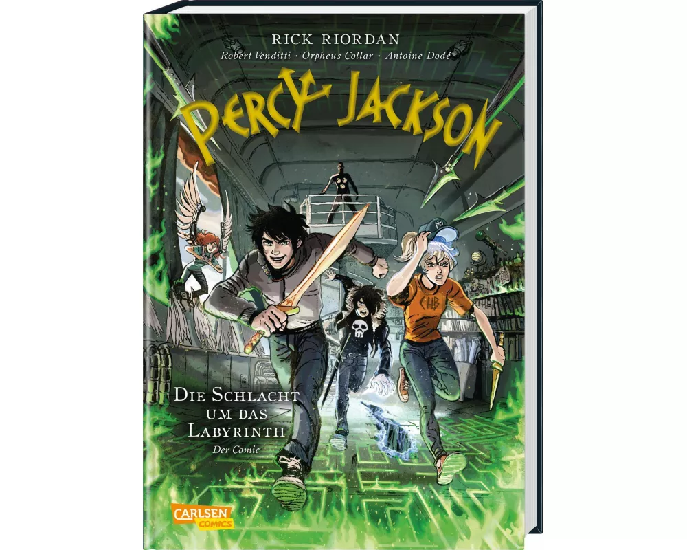 Percy Jackson (Comic) 4: Die Schlacht um das Labyrinth