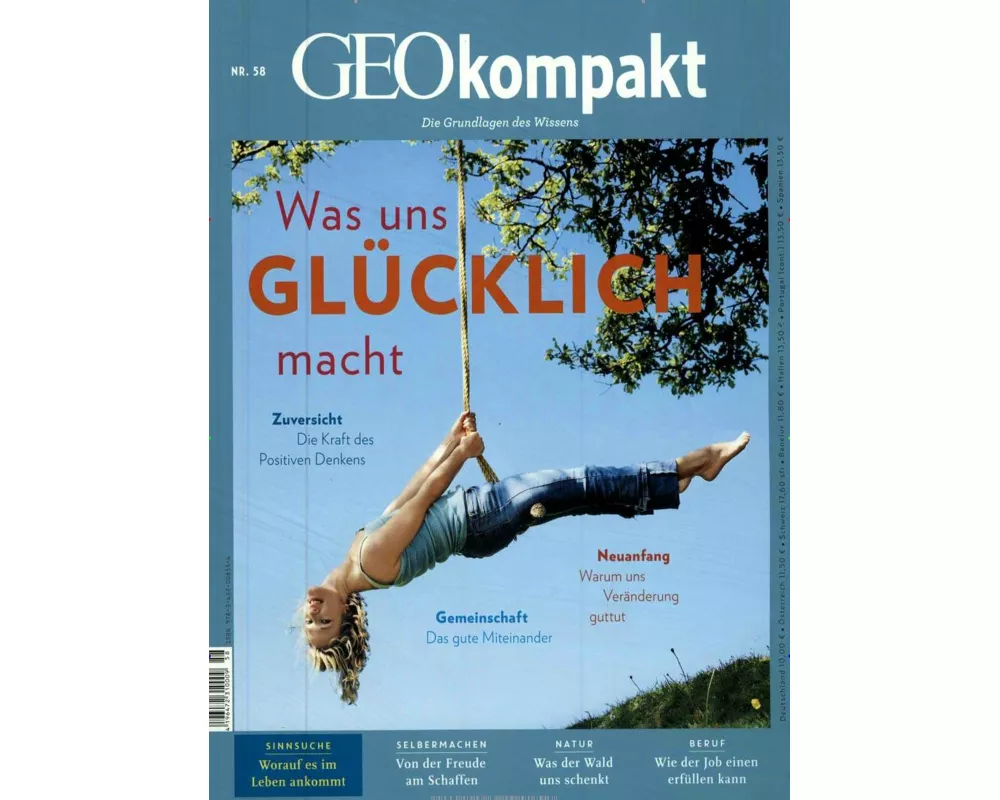 GEOkompakt 58/2019 - Was uns glücklich macht