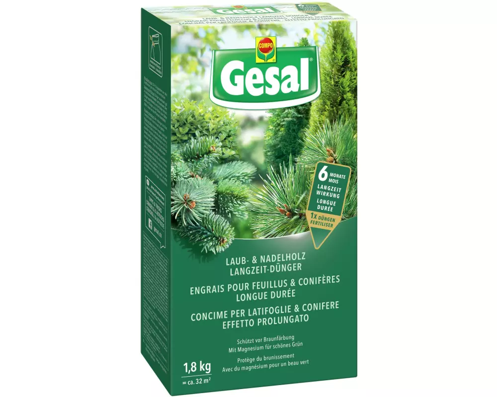 Gesal Laub- und Nadelholz Langzeit-Dünger 1.8 kg
