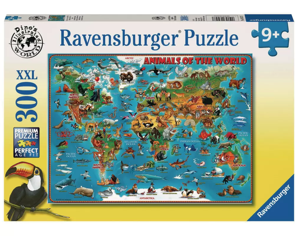 Ravensburger Puzzle Tiere rund um die Welt