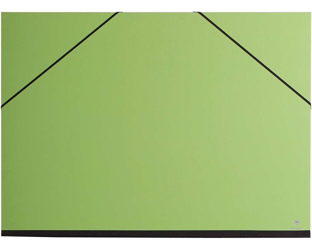 CLAIREFONTAINE Zeichenmappe 52x72cm 144404C grün