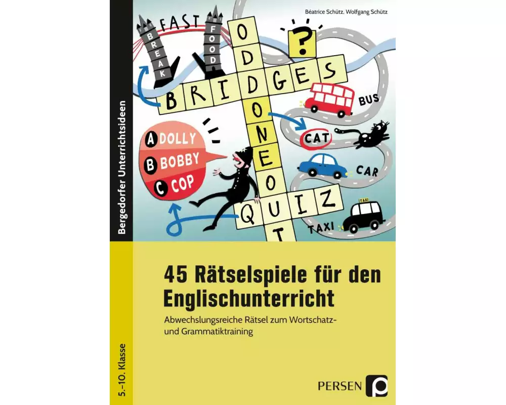 45 Rätselspiele für den Englischunterricht