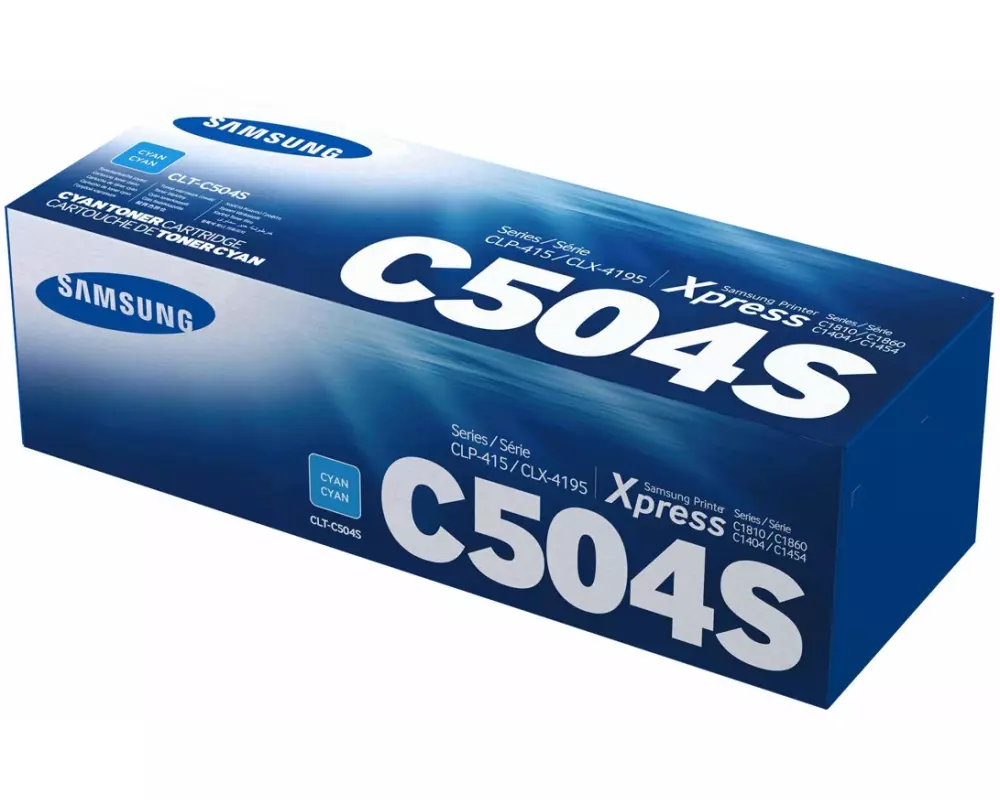 SAMSUNG original Toner cartridge LT-Cartridge504S/ELS Cyan Toner cartridge SU025A