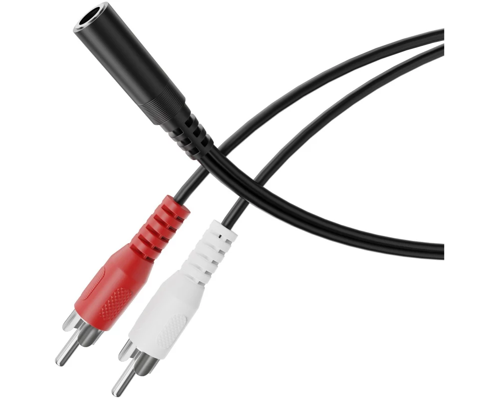 HDSupply Audio-Adapter Klinke 3.5 mm, female - Cinch