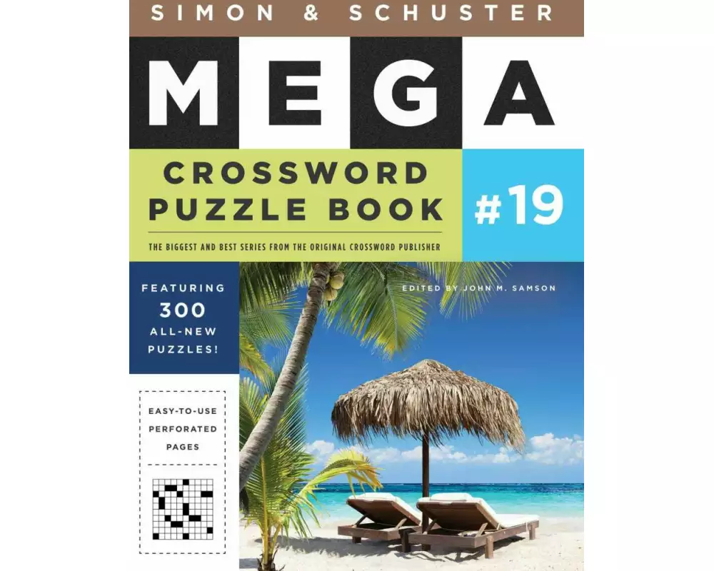 Simon & Schuster Mega Crossword Puzzle Book #19: Volume 19