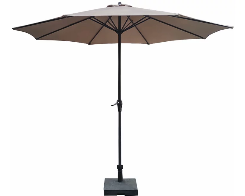 CONTINI Sonnenschirm Ø 3m taupe